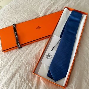 Men’s HERMES Silk Tie